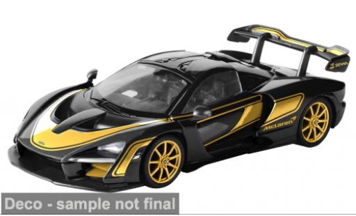 McLaren Senna 1/24 Motormax schwarz/gold 1:24 coche miniatura