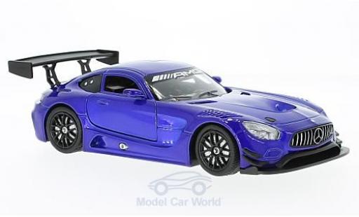 Coche miniatura Mercedes AMG GT 1/24 Motormax 3 azul Mercedes AMG GT 1/24 Motormax 3 azul coche miniatura