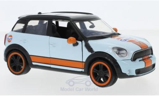 Coche miniatura Mini Cooper S 1/24 Motormax S Countryman Gulf Mini Cooper S 1/24 Motormax S Countryman Gulf coche miniatura