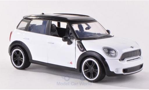 Coche miniatura Mini Cooper 1/24 Motormax S Countryman blanco/negro Mini Cooper 1/24 Motormax S Countryman blanco/negro coche miniatura