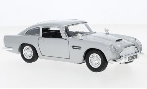 Coche miniatura Aston Martin DB5 1/24 Motormax gris RHD James Bond 007 - Goldfinger Aston Martin DB5 1/24 Motormax gris RHD James Bond 007 - Goldfinger coche miniatura