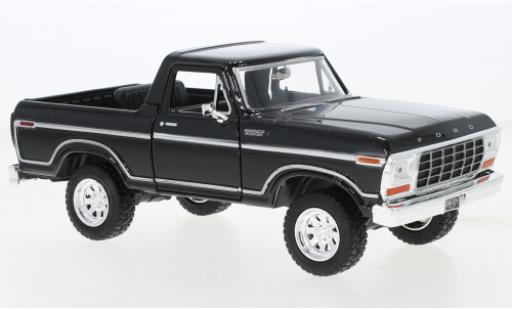 Coche miniatura Ford Bronco 1/24 Motormax Custom negro 1978 Ford Bronco 1/24 Motormax Custom negro 1978 coche miniatura