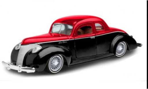 Coche miniatura Ford Custom 1/24 Motormax negro/rojo 1940 Ford Custom 1/24 Motormax negro/rojo 1940 coche miniatura