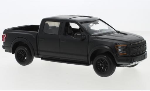 Coche miniatura Ford F-1 1/24 Motormax 50 Raptor matt-negro 2017 Ford F-1 1/24 Motormax 50 Raptor matt-negro 2017 coche miniatura