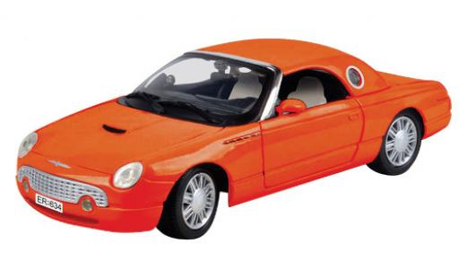 Coche miniatura Ford Thunderbird 1/24 Motormax Hardtop Coupe rojo 2002 Ford Thunderbird 1/24 Motormax Hardtop Coupe rojo 2002 coche miniatura