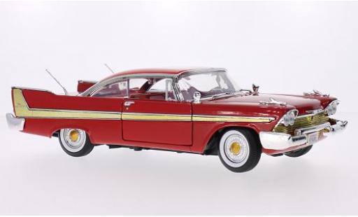 Coche miniatura Plymouth Fury 1/18 Motormax rouge 1958 Plymouth Fury 1/18 Motormax rouge 1958 coche miniatura