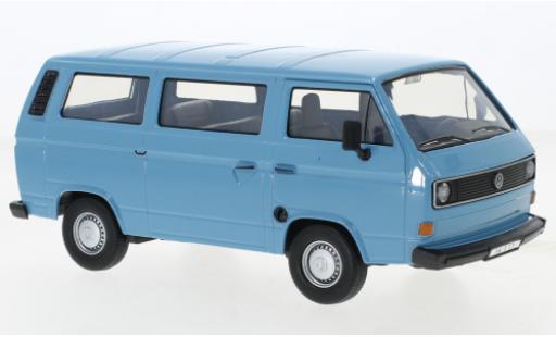 Volkswagen T3 1/24 Motormax Bus azul coche miniatura