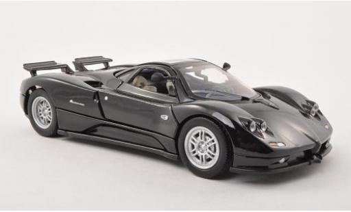 Coche miniatura Pagani Zonda R 1/24 Motormax C12 negro Pagani Zonda R 1/24 Motormax C12 negro coche miniatura