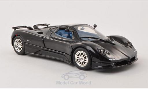 Coche miniatura Pagani Zonda R 1/18 Motormax C12 negro 2004 Pagani Zonda R 1/18 Motormax C12 negro 2004 coche miniatura