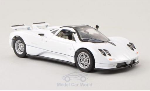 Coche miniatura Pagani Zonda C12 1/24 Motormax C12 blanco Pagani Zonda C12 1/24 Motormax C12 blanco coche miniatura