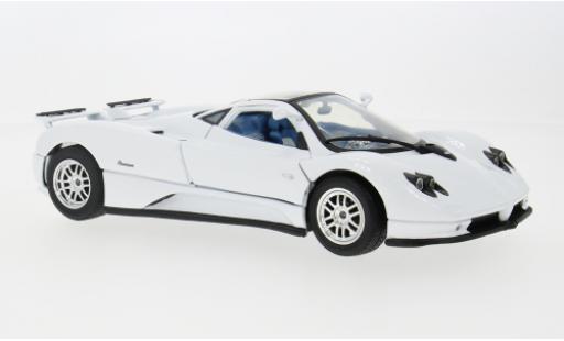 Coche miniatura Pagani Zonda 1/18 Motormax C12 weiss 2004 1:18 Pagani Zonda 1/18 Motormax C12 weiss 2004 1:18 coche miniatura