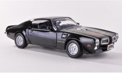 Coche miniatura Pontiac Firebird 1/24 Motormax Trans Am negro 1973 sans Vitrine Pontiac Firebird 1/24 Motormax Trans Am negro 1973 sans Vitrine coche miniatura