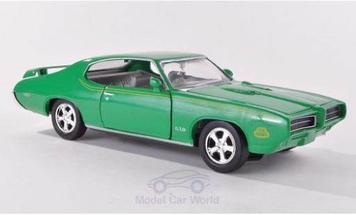 Coche miniatura Pontiac GTO 1/24 Motormax Judge verde 1969 Pontiac GTO 1/24 Motormax Judge verde 1969 coche miniatura
