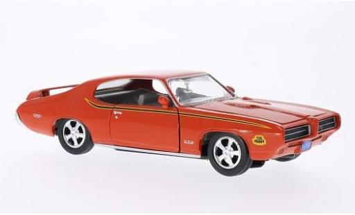 Pontiac GTO 1/24 Motormax Judge naranja 1969 1:24 coche miniatura