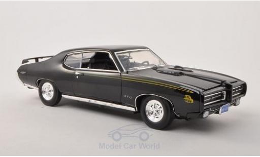 Coche miniatura Pontiac GTO 1/18 Motormax Judge negro 1969 ohne Vitrine Pontiac GTO 1/18 Motormax Judge negro 1969 ohne Vitrine coche miniatura