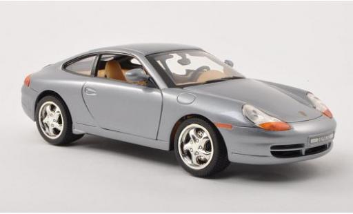 Porsche 996 1/18 Motormax 911 () Carrera gris coche miniatura