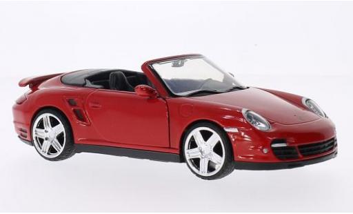 Coche miniatura Porsche 997 Turbo 1/24 Motormax 911 Turbo Cabriolet () rojo Porsche 997 Turbo 1/24 Motormax 911 Turbo Cabriolet () rojo coche miniatura