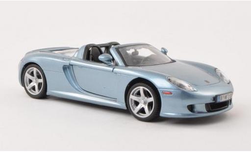 Porsche Carrera GT 1/24 Motormax metalico azul coche miniatura