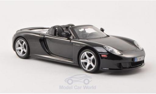 Porsche Carrera GT 1/24 Motormax negro ohne Vitrine coche miniatura