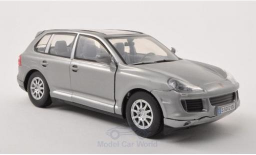 Porsche Cayenne 1/24 Motormax (9PA) metalico gris 2008 ohne Vitrine coche miniatura