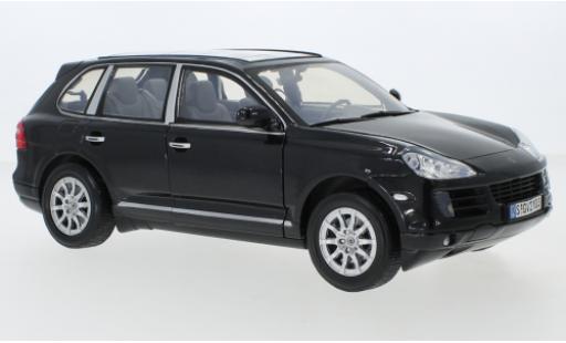 Porsche Cayenne 1/18 Motormax (9PA) metalico negro 2008 coche miniatura