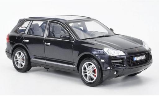 Porsche Cayenne Turbo 1/18 Motormax Turbo metalico negro coche miniatura