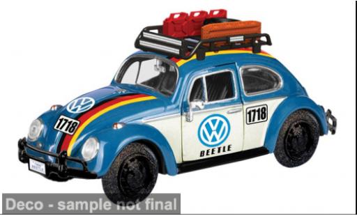 Coche miniatura Volkswagen Beetle 1/24 Motormax blau/Dekor 1966 1:24 Volkswagen Beetle 1/24 Motormax blau/Dekor 1966 1:24 coche miniatura