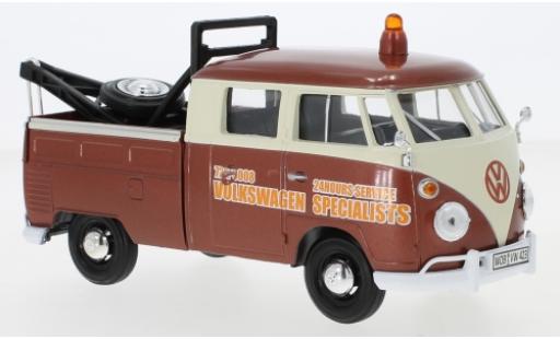 Coche miniatura Volkswagen T1 1/24 Motormax Abschleppwagen Specialists Volkswagen T1 1/24 Motormax Abschleppwagen Specialists coche miniatura