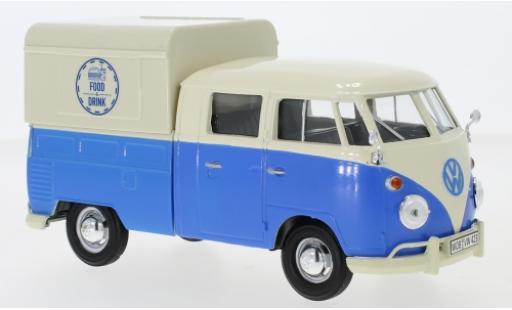 Coche miniatura Volkswagen T1 1/24 Motormax Doka Food Truck Volkswagen T1 1/24 Motormax Doka Food Truck coche miniatura