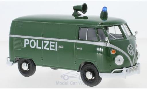Coche miniatura Volkswagen T1 A 1/24 Motormax Kasten Polizei Volkswagen T1 A 1/24 Motormax Kasten Polizei coche miniatura