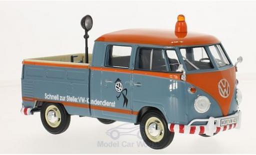 Coche miniatura Volkswagen T1 A 1/24 Motormax Kundendienst Pick Up mit Ladegut Volkswagen T1 A 1/24 Motormax Kundendienst Pick Up mit Ladegut coche miniatura