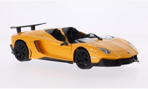 Coche miniatura Lamborghini Aventador 1/24 MZ Model J metalico amarillo 2013 Lamborghini Aventador 1/24 MZ Model J metalico amarillo 2013 coche miniatura