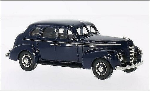 Nash Ambassador Eight 1/43 Brooklin 4-door Touring Sedan azul 1939 coche miniatura