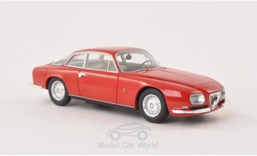 Coche miniatura Alfa Romeo 2600 1/43 Neo SZ rojo 1967 Alfa Romeo 2600 1/43 Neo SZ rojo 1967 coche miniatura