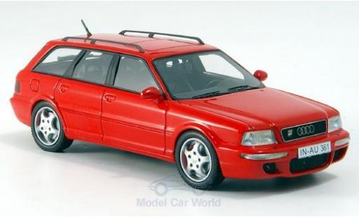 Audi RS2 1/43 Neo rojo 1994 coche miniatura