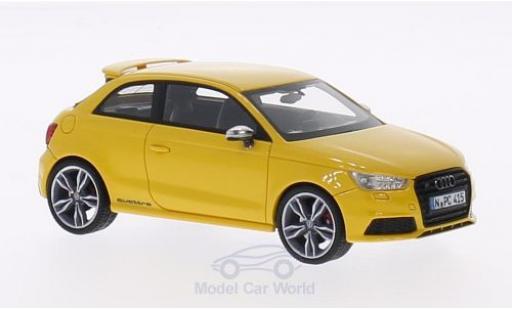 Audi S1 1/43 Neo amarillo 2014 coche miniatura