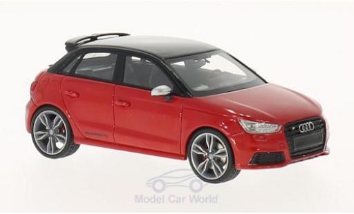 Audi S1 1/43 Neo Sportback rojo/negro 2014 coche miniatura