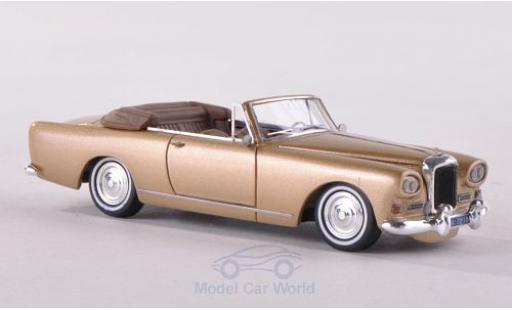 Coche miniatura Bentley S3 1/87 Neo SIII Continental Mulliner Park Ward Drop Head metalico beige 1964 Bentley S3 1/87 Neo SIII Continental Mulliner Park Ward Drop Head metalico beige 1964 coche miniatura