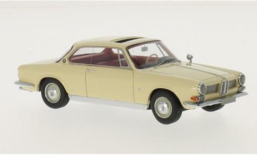 Bmw 3200 1/43 Neo CS Bertone beige 1961 coche miniatura