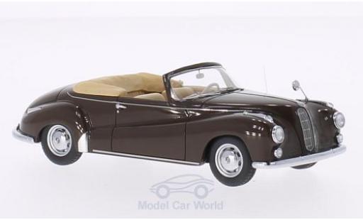 Coche miniatura Bmw 502 1/43 Neo Cabriolet Autenrieth marron 1956 Bmw 502 1/43 Neo Cabriolet Autenrieth marron 1956 coche miniatura