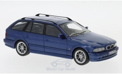 Coche miniatura Bmw 520 1/43 Neo Touring (E39) metalico azul 2002 Bmw 520 1/43 Neo Touring (E39) metalico azul 2002 coche miniatura