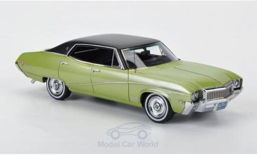 Coche miniatura Buick Skylark 1/43 Neo Sedan metalico verde/matt-negro 1968 Buick Skylark 1/43 Neo Sedan metalico verde/matt-negro 1968 coche miniatura
