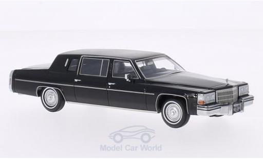 Coche miniatura Cadillac Fleetwood 1/43 Neo Formal Limousine negro/matt-negro 1980 Cadillac Fleetwood 1/43 Neo Formal Limousine negro/matt-negro 1980 coche miniatura