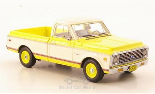 Chevrolet C-10 1/43 Neo amarillo/blanco 1971 coche miniatura