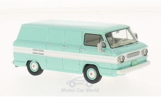 Coche miniatura Chevrolet Corvair 1/43 Neo türkis/blanco 1963 Kastenwagen Chevrolet Corvair 1/43 Neo türkis/blanco 1963 Kastenwagen coche miniatura