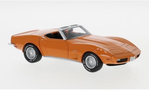 Coche miniatura Chevrolet Corvette 1/43 Neo (C3) Convertible naranja 1973 Chevrolet Corvette 1/43 Neo (C3) Convertible naranja 1973 coche miniatura