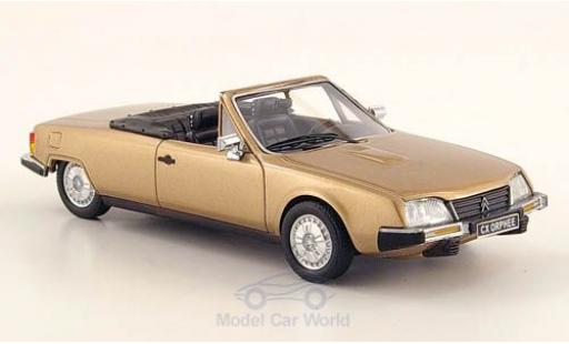 Coche miniatura Citroen CX 1/43 Neo Orphee Cabriolet metalico beige 1983 Citroen CX 1/43 Neo Orphee Cabriolet metalico beige 1983 coche miniatura