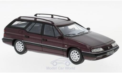 Citroen XM 1/43 Neo Break metalico rojo 1989 coche miniatura