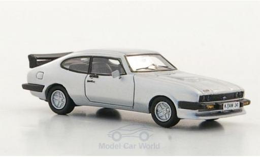 Ford Capri 1/87 Neo III Turbo gris 1981 coche miniatura