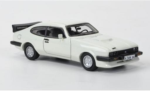 Ford Capri 1/87 Neo MkIII Turbo blanco 1982 coche miniatura